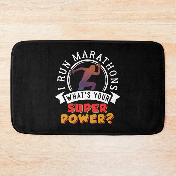 Item preview, Running Marathons Super Power Sticker designed and sold by callujohn7.