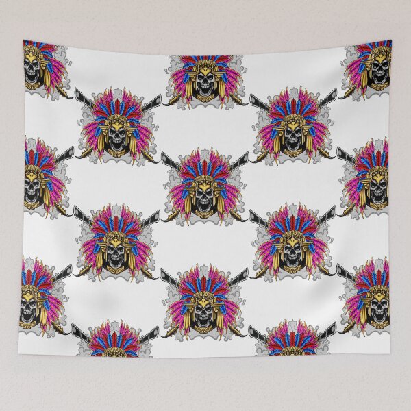 Item preview, SKULL ETHNIC WARRIOR  designed and sold by uocnhan180.