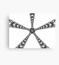 Fractal Star Canvas Print