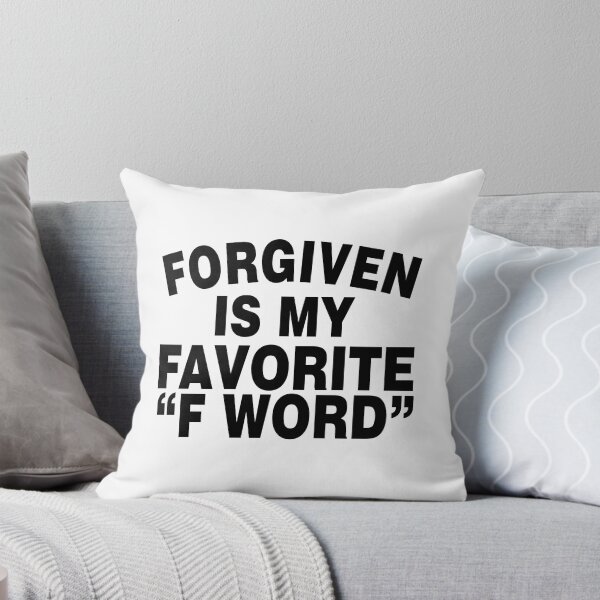 Item preview, Forgiven Is My Favorite F Word-Black designed and sold by Moeez Javed.