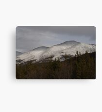 Soft Mountains Canvas Print