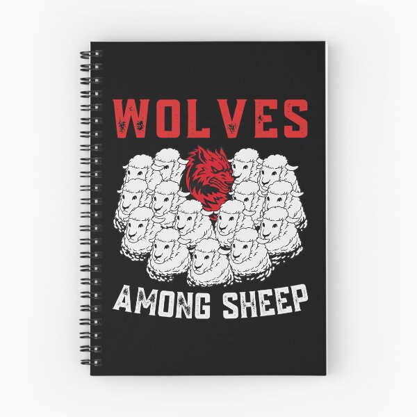 Item preview, Wolves Among Sheep I Wasnt Born To Be A Sheep Wolf Lover designed and sold by davetmccall.