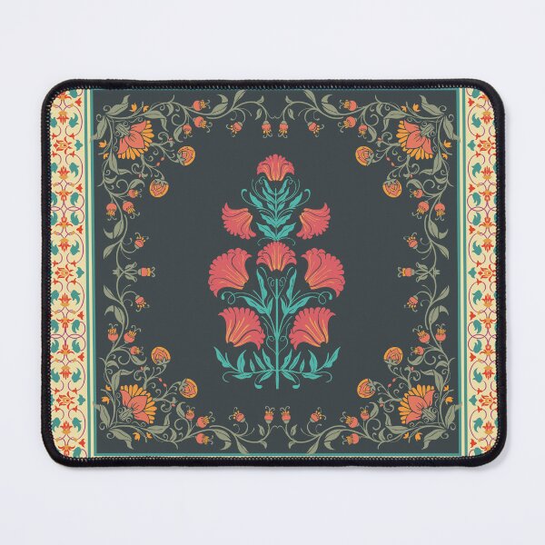 Item preview, Mughal Inspired Floral Print Pattern designed and sold by AppareIIndustry.