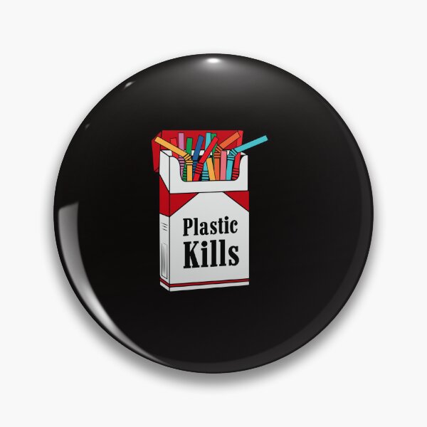 Item preview, Plastic Kills Sticker designed and sold by TanjaWittek.
