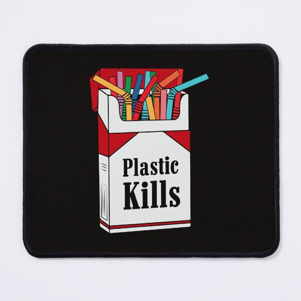 Item preview, Plastic Kills Sticker designed and sold by TanjaWittek.