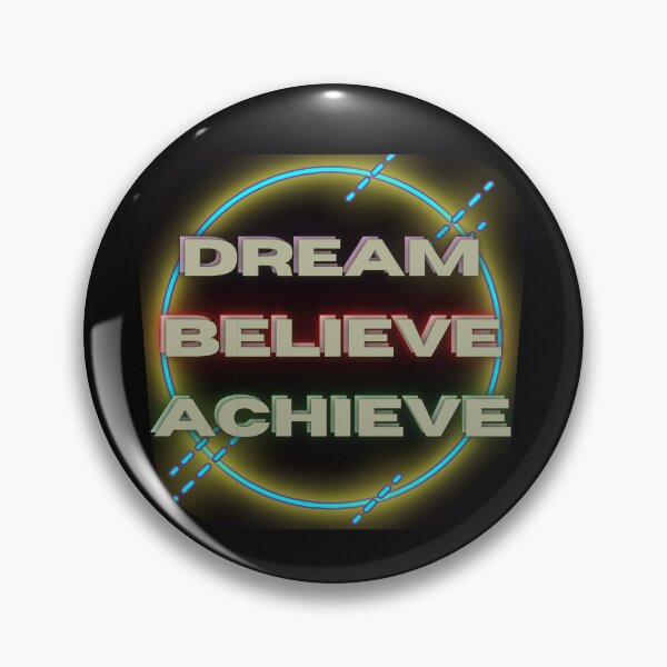 Item preview, Dream Believe Achieve - Inspirational encouragement designed and sold by dsrdirect.