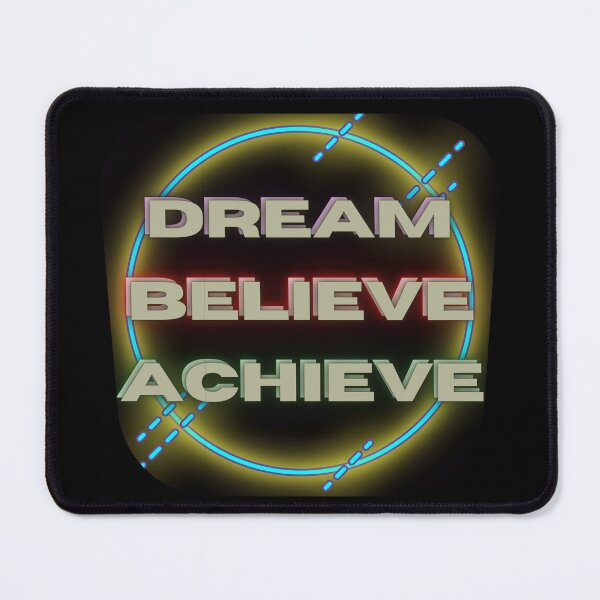 Item preview, Dream Believe Achieve - Inspirational encouragement designed and sold by dsrdirect.