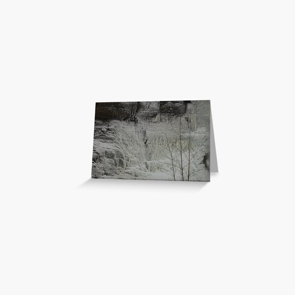 Winter-Snow-Frost-Stones Greeting Card