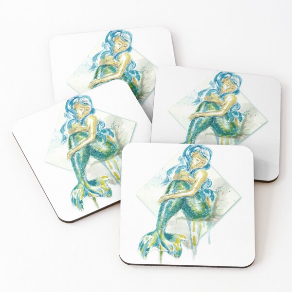 Item preview, mermaid mermaid fish tail sea fable woman illustration designed and sold by originalstar.
