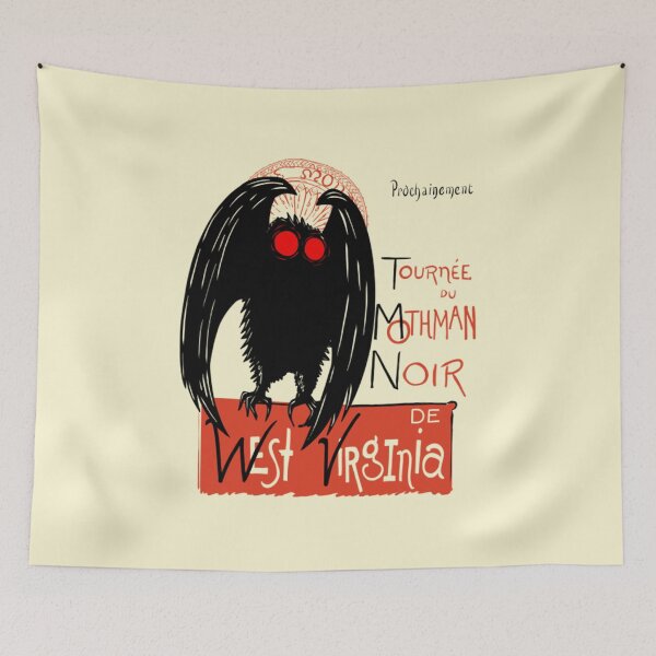 Artikelvorschau, Mothman-Crytozoology-Legenden-Entwurfs-T - Shirt entworfen und verkauft von Costume685.