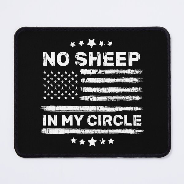 Item preview, No Sheep In My Circle designed and sold by davetmccall.