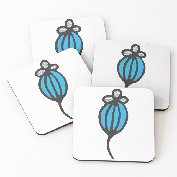 Item preview, Blue Flower Bud designed and sold by Tia-Ako.