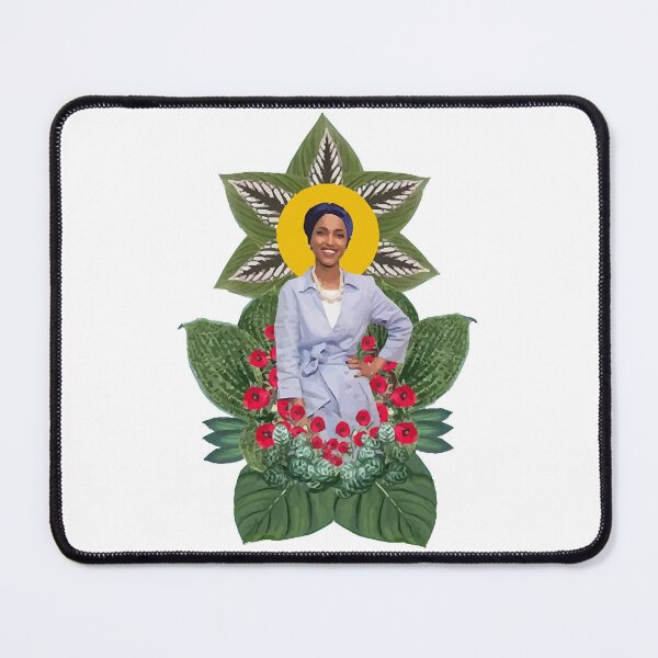 Item preview, ilhan omar flower for worlds  designed and sold by uocnhan180.