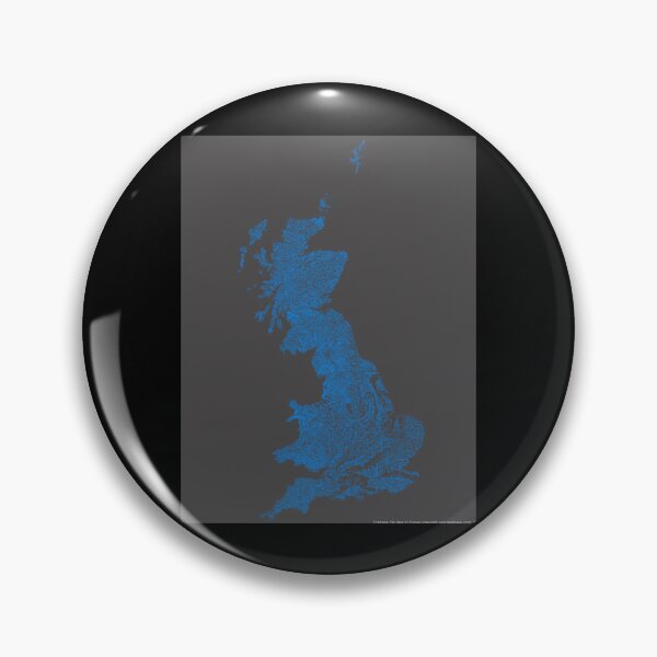 Item preview, Rivers Of Great Britain Grey Background Classic T-Shirt designed and sold by cohenashl6.