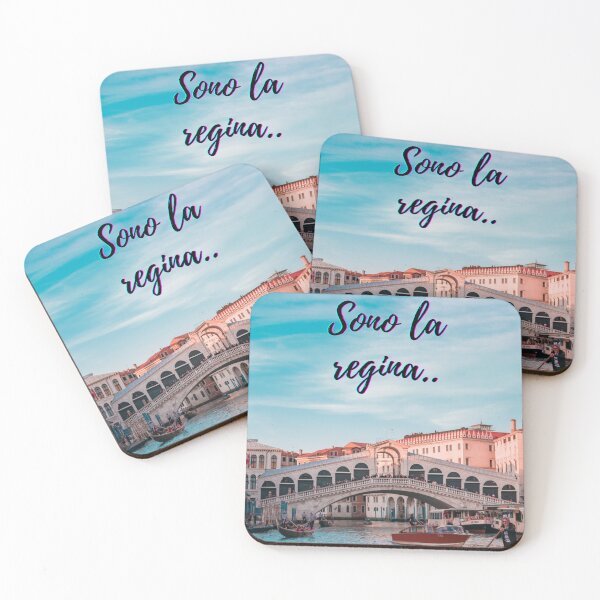 Item preview, I am the queen - popular italian quotes theme gifts  designed and sold by RebelliousRosee.