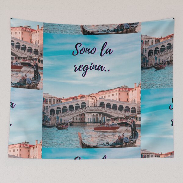 Item preview, I am the queen - popular italian quotes theme gifts  designed and sold by RebelliousRosee.