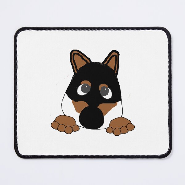 Item preview, shiba black and tan peeking cartoon designed and sold by amvien855.