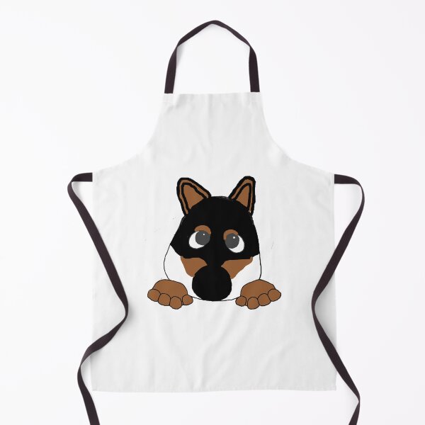 Item preview, shiba black and tan peeking cartoon designed and sold by amvien855.