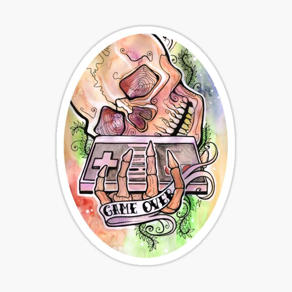 Game Over Sticker