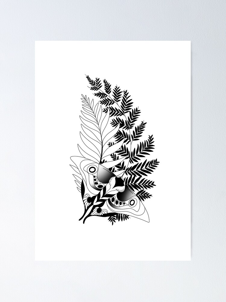 The Last of Us Ellie Tattoo *inspired* - Black V2 Poster for Sale by  screwnicornx