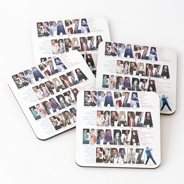 Item preview, Raul Esparza 28 Characters and Show Titles Pictorial Chart  designed and sold by EsparzaAsylum.