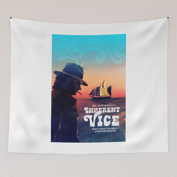 Item preview, Retro Vintage Inherent Vice Alternative Movie Poster Movie Poster All Sizes designed and sold by SaulBradtke911.