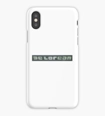 Delorean iPhone Case/Skin