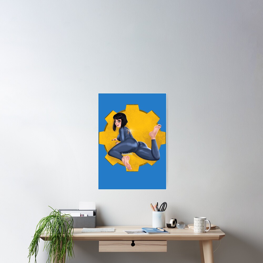 "Vault Meat - Pinup" Poster for Sale by kasumikills | Redbubble