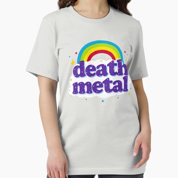 Item preview, death metal rainbow shirt designed and sold by MargaritaWalter.