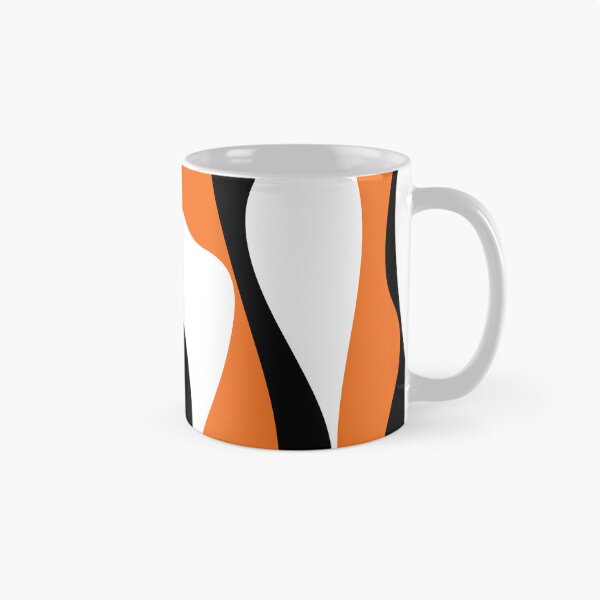 Item preview, Ebb and Flow 4 - Orange, Black and White designed and sold by LAEC-Shop.