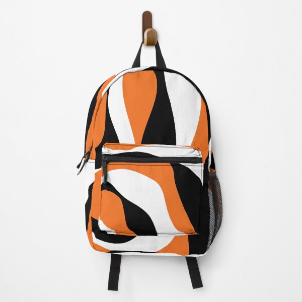 Item preview, Ebb and Flow 4 - Orange, Black and White designed and sold by LAEC-Shop.