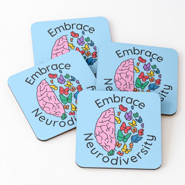 Item preview, Embrace neurodiversity - Neurodiverisity celebration week designed and sold by Paperfly Studio.
