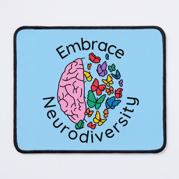 Item preview, Embrace neurodiversity - Neurodiverisity celebration week designed and sold by Paperfly Studio.