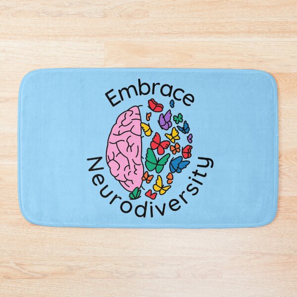 Item preview, Embrace neurodiversity - Neurodiverisity celebration week designed and sold by Paperfly Studio.