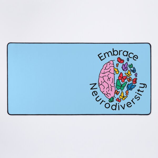 Item preview, Embrace neurodiversity - Neurodiverisity celebration week designed and sold by Paperfly Studio.