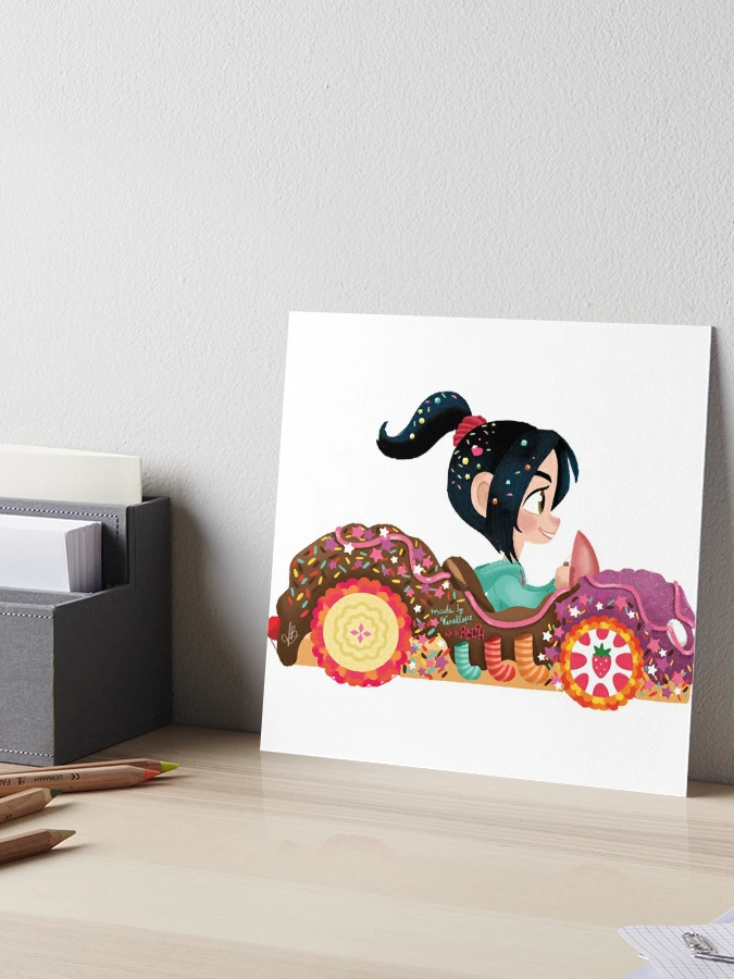 Vanellope Von Schweetz Art Board Print for Sale by