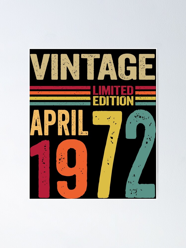 original 1972 les légendes. 1972 anniversaire rétro vintage 9728093 Art original 1972 les légendes. 1972 anniversaire rétro vintage 9728093 Art