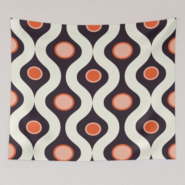 Item preview, Retro 1970 S Style Seventies Vintage Pattern | Hippie, funky, Style Pattern designed and sold by SeemDev786.