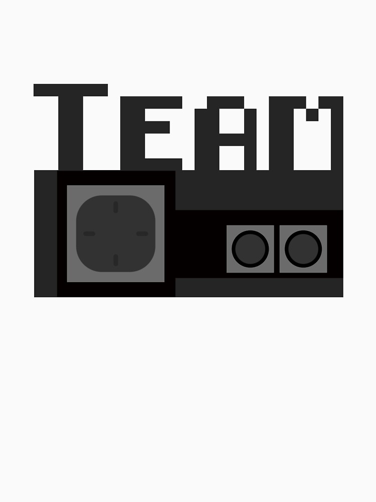 Aperçu 5 sur 5. T-shirt manches longues avec l'œuvre Team Master System créée et vendue par M1D33L.
