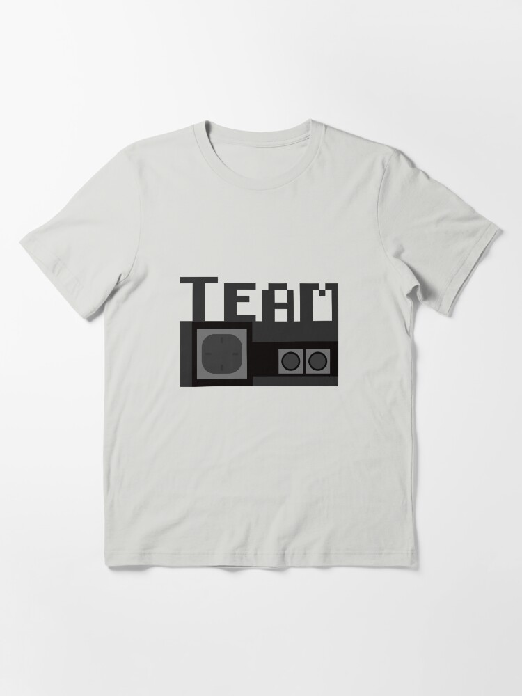 Aperçu 2 sur 7. T-shirt essentiel avec l'œuvre Team Master System créée et vendue par M1D33L.