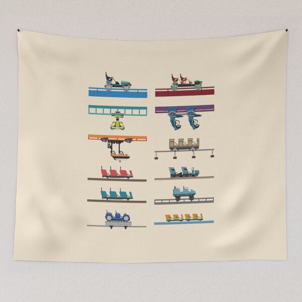 Item preview, Kings Island Coaster Cars Design T-Shirt designed and sold by Kierasanders322.