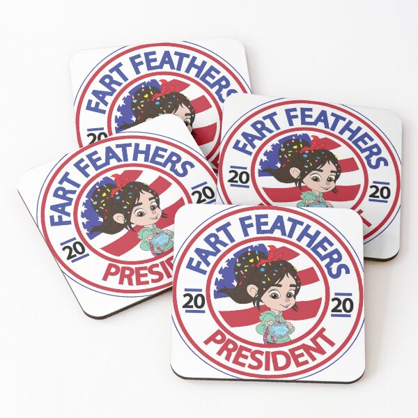 Item preview, Vanellope von Schweetz Fart Feathers for president  designed and sold by LoganLockwood.