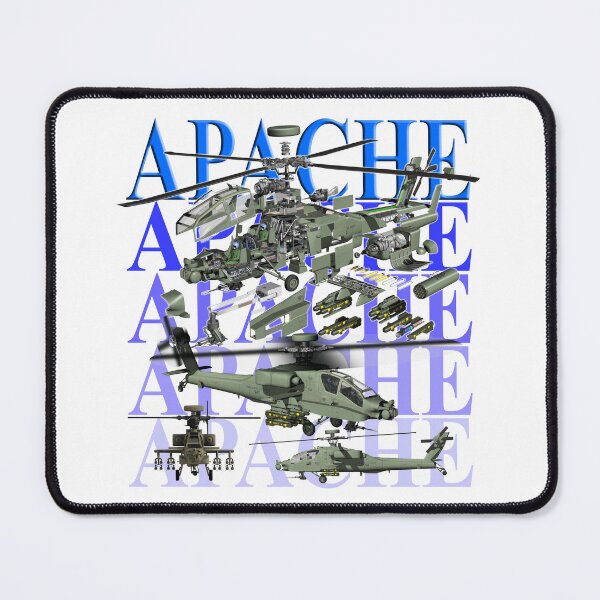 Item preview, The Apache helicopter, air superiority. designed and sold by madbadmachines.