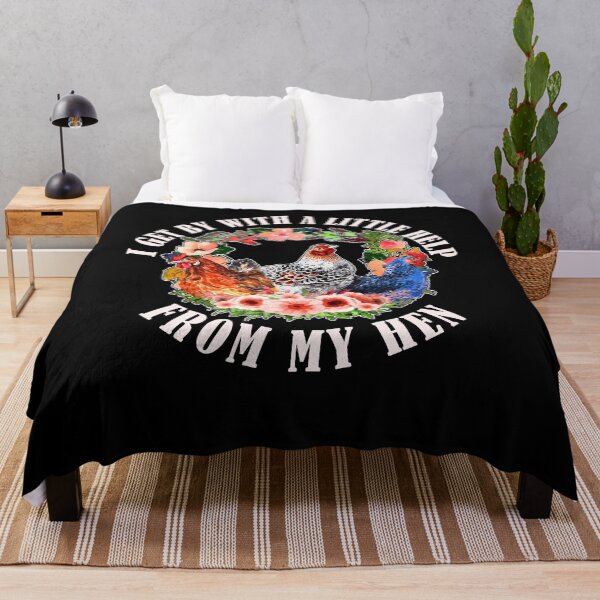 Item preview, I Get By With A Little Help From My Hen Lover designed and sold by TommiesL901.