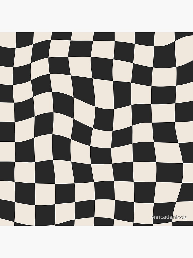 Vintage good petite checkerboard