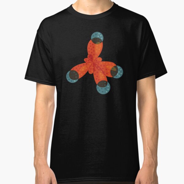 Just An Orange Methane Molecule Organic Chemistry Classic T-Shirt