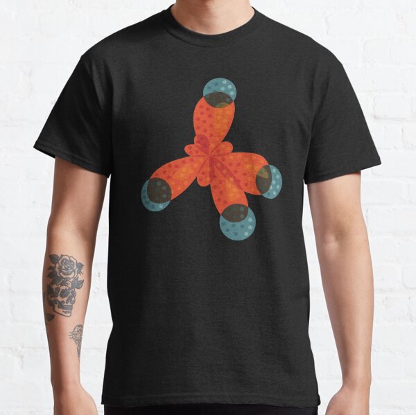 Just An Orange Methane Molecule Organic Chemistry Classic T-Shirt