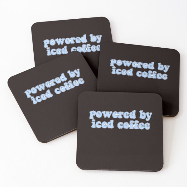 Item preview, Powered by Iced Coffee Sticker designed and sold by ErichIsanov.