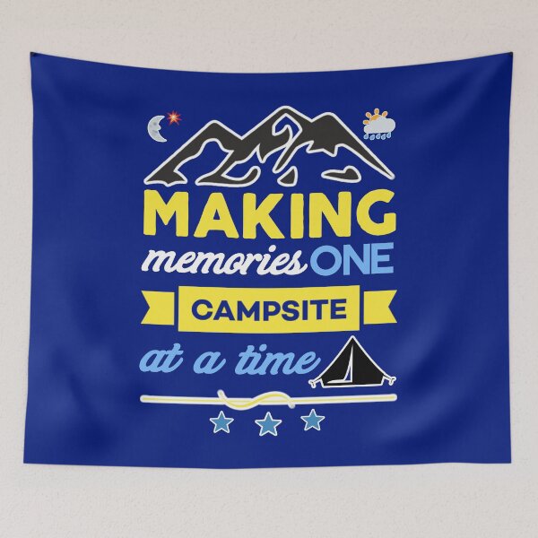 Item preview, Making memories one campsite at a time. designed and sold by Umiska.