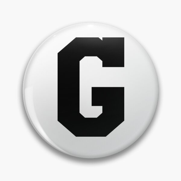 Item preview, Alphabet, Black G, Sports letter G designed and sold by TheCultStuff.